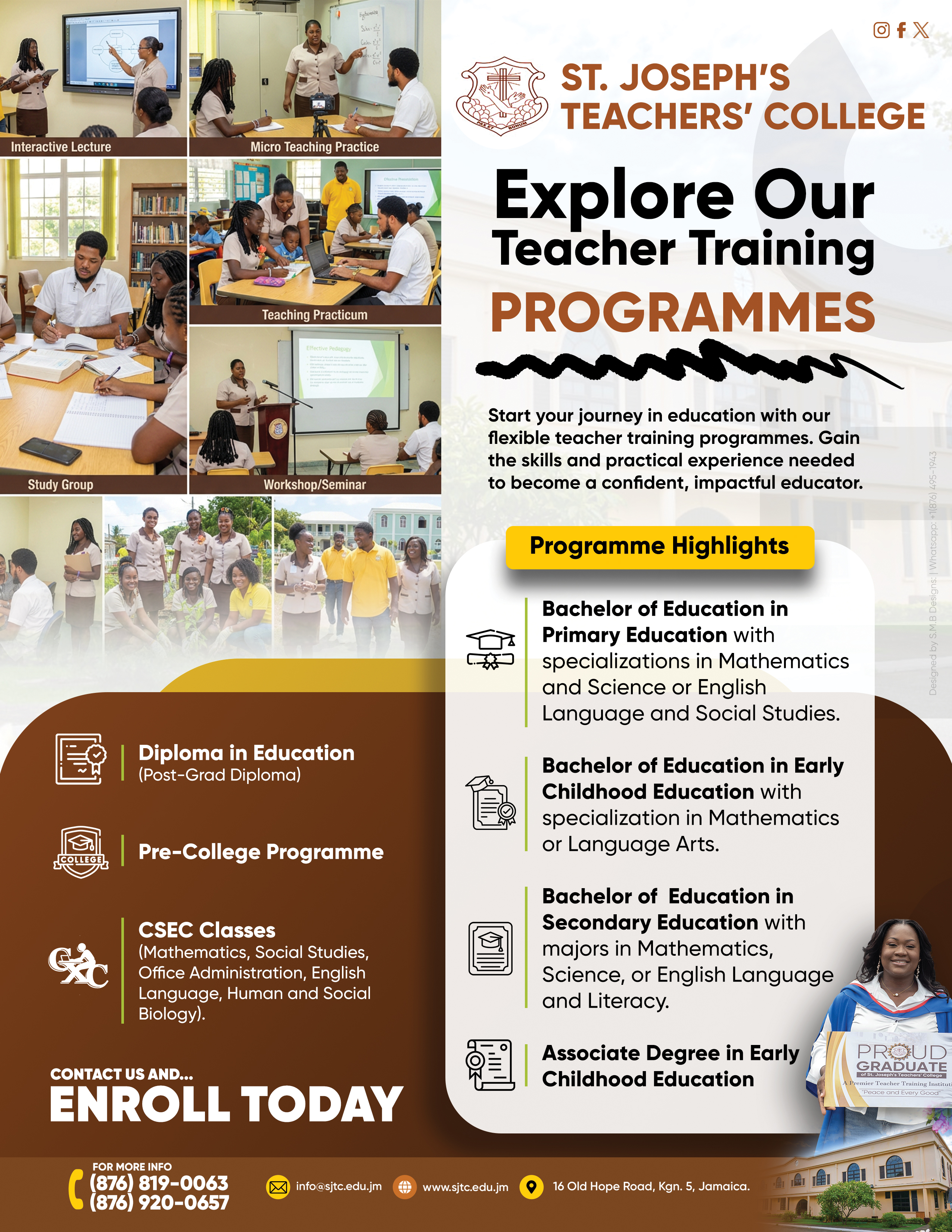 SJTC Programmes Flyer
